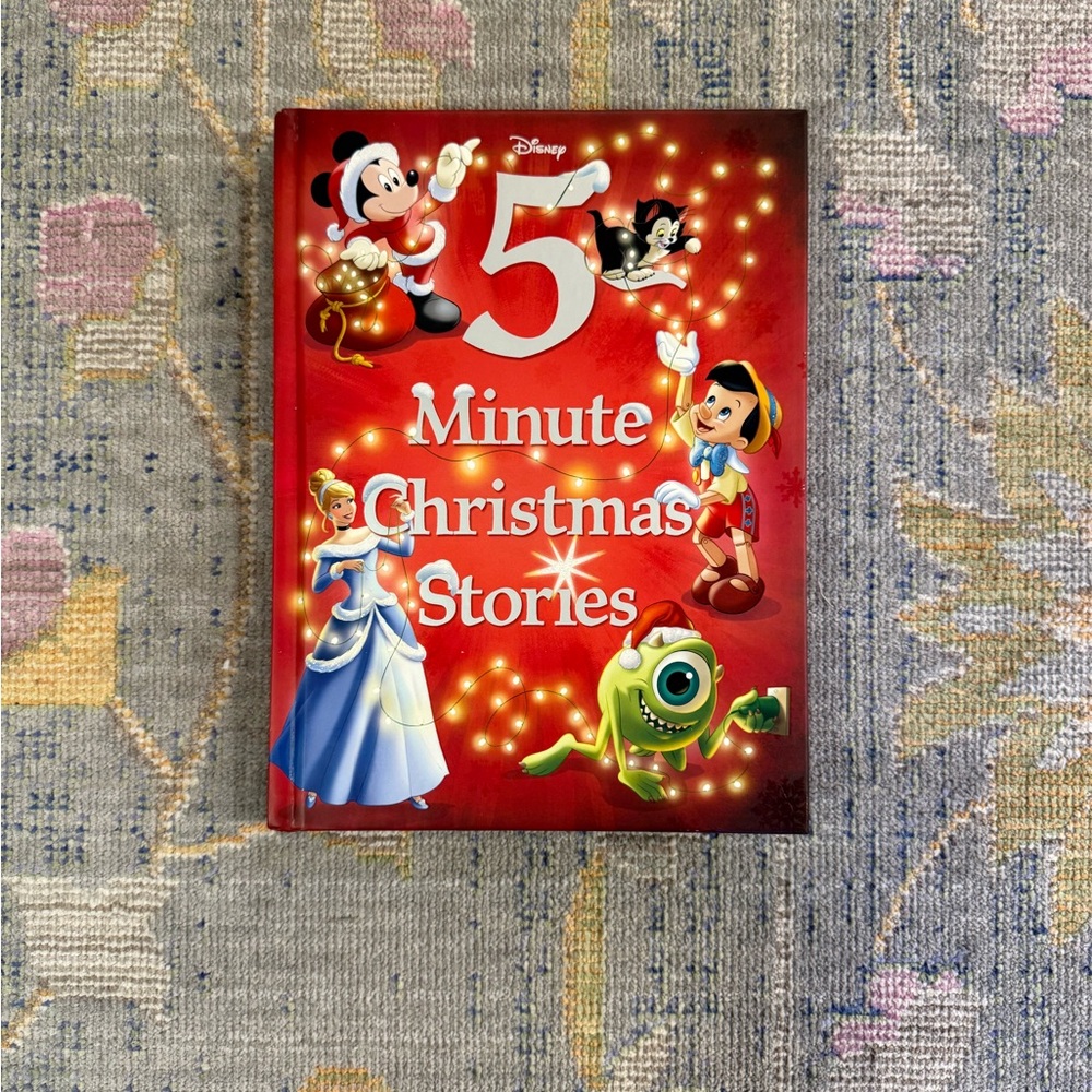 Disney Five‎ 5 Minute Christmas Stories Hardback Book